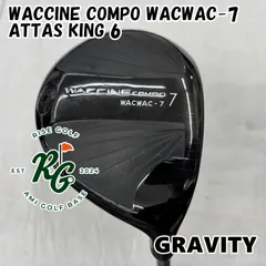 【中古】フェアウェイウッド グラビティー WACCINE COMPO WACWAC-7◆ATTAS KING 6◆S◆22[8887]のサムネイル