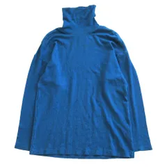 HIROKO KOSHINO ヒロコ・コシノ ニット ハイネック ブルー 9【M】 レディース 【中古】のサムネイル