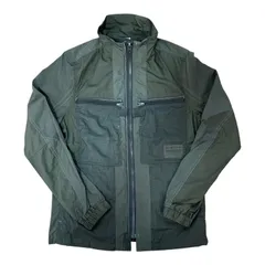 新品タグ付き G-STAR RAW FABRIC MIX OVERSHIRT ナイロンジャケット S COMBAT カーキ D19004-A790-723のサムネイル