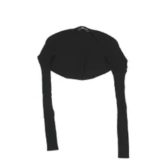 新品同様 KARL LAGERFELD カールラガーフェルド カーディガン リブニット ボレロ 長袖 トップス ブラック 38【M】 レディースのサムネイル