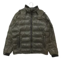 MARMOT マーモット ダウンジャケット クラシコ ブルゾン ジップアップ アウター 上着 カーキ S メンズ 【中古】のサムネイル