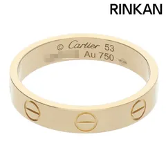 カルティエ  MINI LOVE RING ミニラブリング K18YGミニラブリング メンズ 53/13号のサムネイル