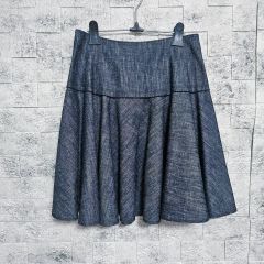 BURBERRY BLUE LABEL ノバチェック柄 デニム スカート 38 - メルカリ