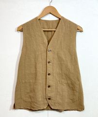 Lisiere ノーカラージャケット　アパルトモン Lisiere L'Appartement 23SS Linen No Collar Jacket 日本製