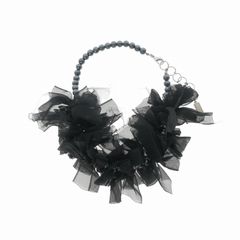 petiterobenoire プチローブノア6連コットンパールネックレス - メルカリ