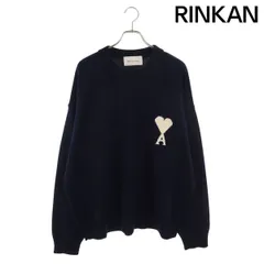 アミアレクサンドルマテュッシ  26SS  UKS859KN0156 ハートA刺繍クルーネックニット メンズ XXLのサムネイル