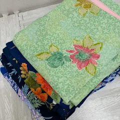 洗える化繊 美品多数 5着 着物まとめ売り リメイク材料 s-1014のサムネイル
