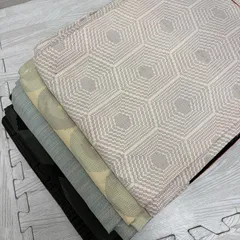 大島紬 着物 正絹 5着 着物まとめ売り リメイク材料 s-1022のサムネイル