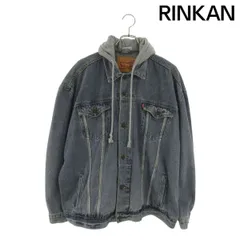 ヴェトモン ×リーバイス LEVI'S  17SS  WSS17LE7 オーバーサイズ フーデッドデニムジャケット メンズ Sのサムネイル
