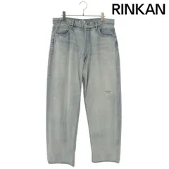 オーラリー  26SS  FADED SELVEDGE LIGHT DENIM WIDE PANTS A26SP03DE セルヴィッジワイドデニムパンツ メンズ 32インチのサムネイル