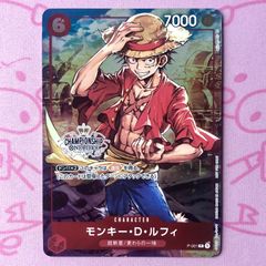 ☆ミラクルバトル☆P OP 48 モンキー・D・ルフィ 箔押し プロモ