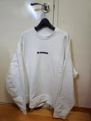 L XL) Jil Sander ジルサンダー スウェット シャツ ナチュラル スウェット Mのサムネイル