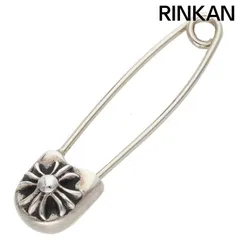 クロムハーツ  SAFETY PIN SM/スモールセーフティピン シルバーネックレストップ メンズ クロムハーツ SAFETY PIN SM/スモールセーフティピン シルバー