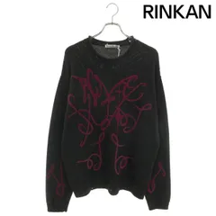 アクネストゥディオズ  FN-MN-KNIT000499 ラメ混ダメージ加工ニット メンズ Sのサムネイル