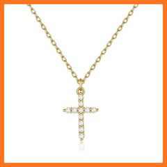 新品】 [ノジェス] K10ダイヤモンド／ラブラドライトネックレス