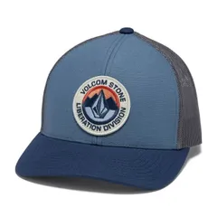 Volcom Lib Division Cheese Hat Cap Blue Wash キャップ 送料無料のサムネイル