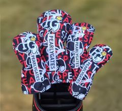 新品】PEARLY GATES スヌーピー ヘッドカバー 4個セット - メルカリ