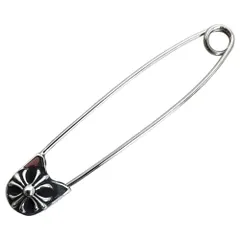 Chrome Hearts クロムハーツ SAFETY PIN LG ラージセーフティピン ネックレストップ F シルバー ユニセックスのサムネイル