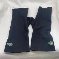 ラコステ　LACOSTE アームカバー ブラック　黒　ユニセックスのサムネイル