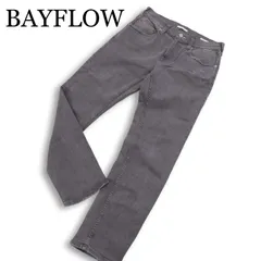 BAYFLOW ベイフロー 通年★ スキニー ストレッチ ウォッシュ加工 ダメージ加工 デニム パンツ ジーンズ Sz.3 メンズのサムネイル