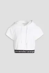 Alexander Wang アレキサンダーワング ロゴ 白 WHOフーディー 半袖のサムネイル