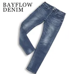 BAYFLOW DENIM ベイフロー スキニー ストレッチ USED加工★ デニム パンツ ジーンズ Sz.30 メンズのサムネイル