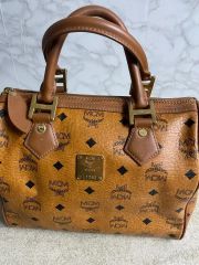新品未使用級》MCM ヴィセトス ボストンバッグ ハンドバッグ - メルカリ