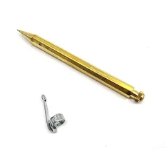 カヴェコ KAWECO 【専用クリップ付き】 SPECIAL スペシャル ペンシル ブラス 【0.9mm】 細身のボディーにクラシックなデザイン！ｍａのサムネイル
