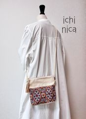 せん様オーダー☆帆布の横長サコッシュ - メルカリ