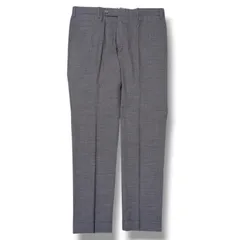【近年モデル/サイズ50】PT TORINO PT01 TRAVELER トラベラー SUPER SLIM FIT ストレッチ チェック柄 テクノウォッシャブルウール スラックス パンツ L〜XL グレー メンズのサムネイル