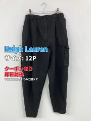 Ralph Lauren ラルフローレン カーゴパンツ 12P ブラック レディースのサムネイル