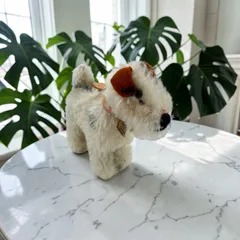 送料無料★シュタイフ★Foxy Foxterrier 10cm★フォックステリアのフォクシー★アンティーク/ビンテージ★Steiff/STEIFF★のサムネイル