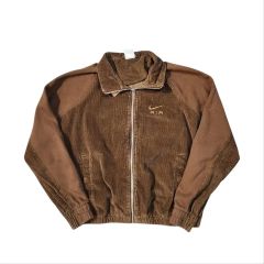 NIKE ナイキ コーデュロイジャケット 刺繍ロゴ ワンポイントロゴ 単丈 