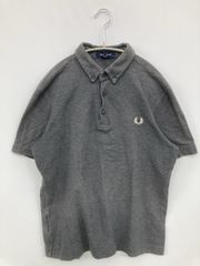 FRED PERRY フレッドペリー ポロシャツ M グレー メンズ レディース