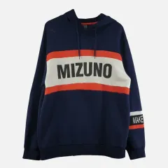 ミズノ ネイビー メンズ フードTシャツ 95 N4381のサムネイル