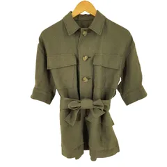プラージュ PLAGE LINEN safari ジャケット レディース  38のサムネイル