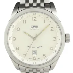 オリス ORIS クラシック デイト 7512 腕時計 SS 自動巻き ホワイト系 メンズ 【中古】のサムネイル