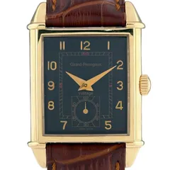 ジラール・ペルゴ GIRARD-PERREGAUX ヴィンテージ 2595 腕時計 PG レザー 手巻き ブラック メンズ 【中古】のサムネイル
