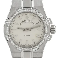 ヴァシュロン・コンスタンタン VACHERON CONSTANTIN オーヴァーシーズ 16550 423A 腕時計 SS ダイヤモンド クォーツ シルバー レディース 【中古】のサムネイル