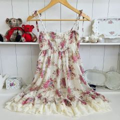 リズリサ系♡パワネ総レース花柄ワンピース♡ - メルカリ