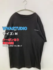 VIVASTUDIO ビバスタジオ Tシャツ/カットソー M ブラック メンズ レディースのサムネイル