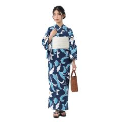 新品】 [Fuuka] 旅館浴衣 単品 リネン浴衣 レディース 大きいサイズ