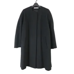 theory luxe セオリーリュクス 21AW Super Seek Miha ウールノーカラーコート 36 03-1409651 ブラックのサムネイル