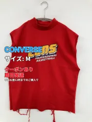 CONVERSE コンバース ノースリーブ M レッド メンズのサムネイル