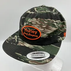 Hurley ハーレー 迷彩 キャップ 帽子 刺繍 ロゴ パッチ CAP カモ カーキ グリーン メンズ SU-34-41のサムネイル