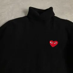 PLAY COMME des GARCONS タートルネック ニット セーター コムデギャルソンのサムネイル