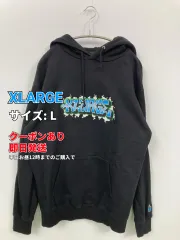 XLARGE エクストララージ パーカー L ブラック レディースのサムネイル