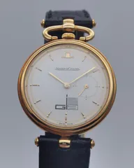 中古 ジャガールクルト JAEGER-LECOULTRE ラウンド スモールセコンド 141.150.1 18K 750 レアモデル アンティーク 手巻き メンズ 腕時計のサムネイル