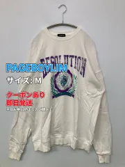 PAGEBOYLIM ページボーイリム スウェット M ホワイト コットン 前面プリント 長袖 レディースのサムネイル