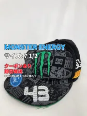 MONSTER ENERGY キャップ 7 1/2 ブラック ベースボール メンズ レディースのサムネイル